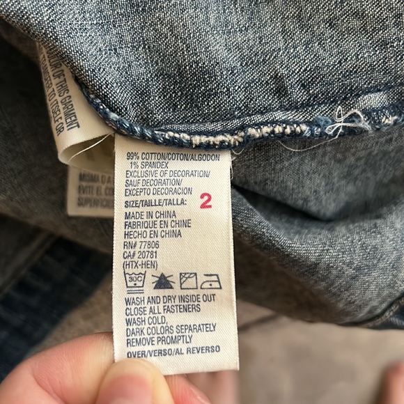 Vintage Tommy Hilfiger Y2K Denim Short Sleeve Dress - Picture 5 of 15